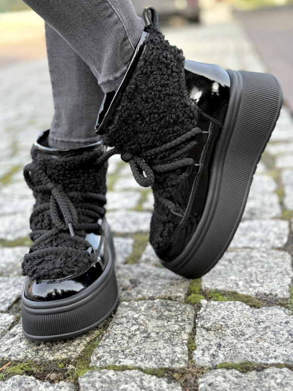 Śniegowce skórzane OLEKSY Polskiej produkcji