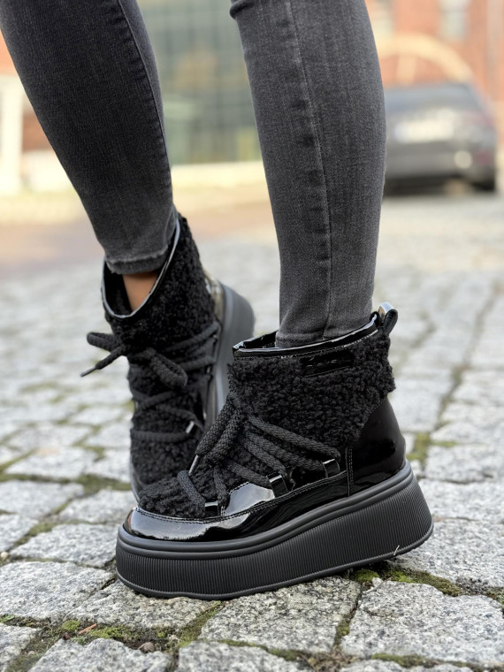 Śniegowce skórzane OLEKSY Polskiej produkcji