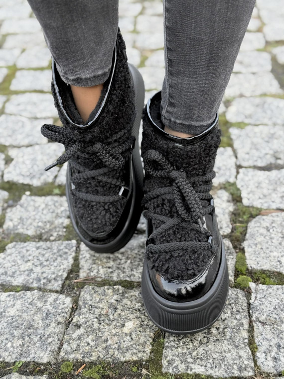 Śniegowce skórzane OLEKSY Polskiej produkcji