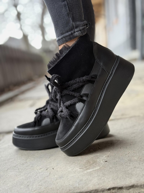 Śniegowce skórzane OLEKSY Polskiej produkcji