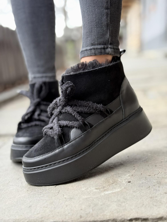 Śniegowce skórzane OLEKSY Polskiej produkcji