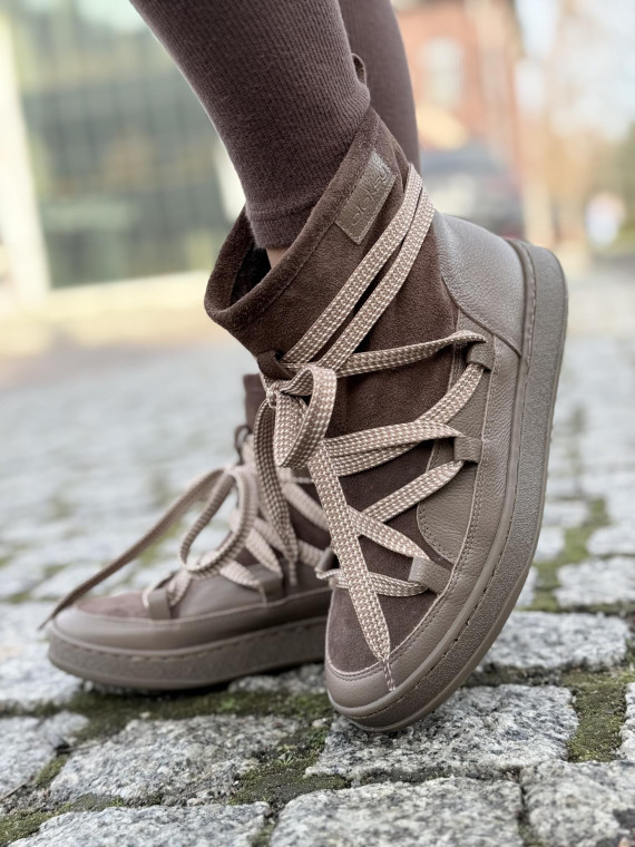 Śniegowce skórzane OLEKSY Polskiej produkcji