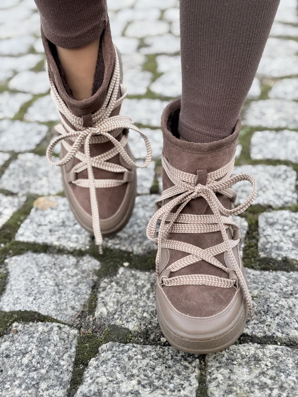 Śniegowce skórzane OLEKSY Polskiej produkcji