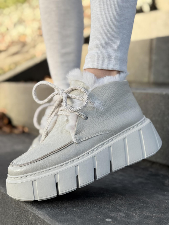 Śniegowce skórzane OLEKSY Polskiej produkcji