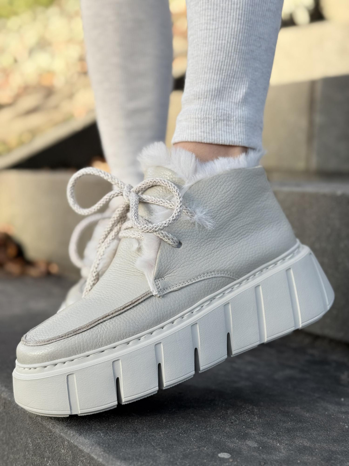 Śniegowce skórzane OLEKSY Polskiej produkcji