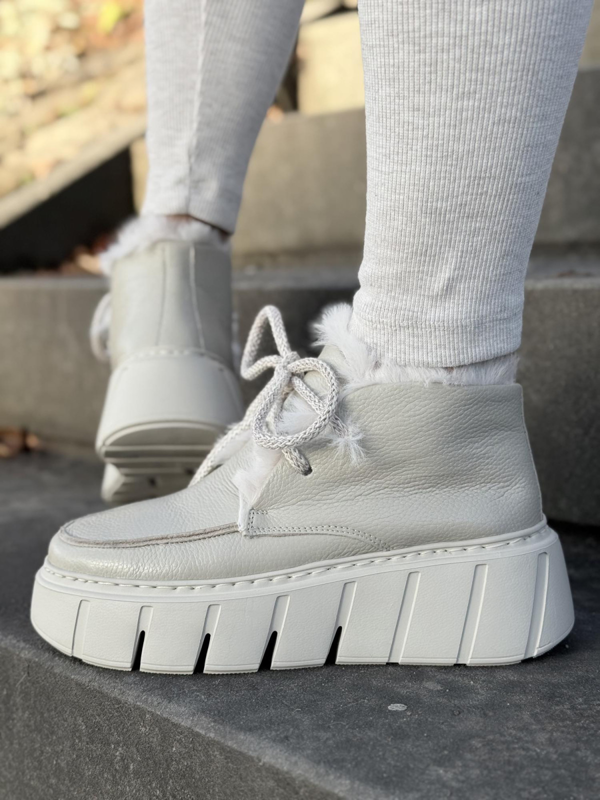 Śniegowce skórzane OLEKSY Polskiej produkcji