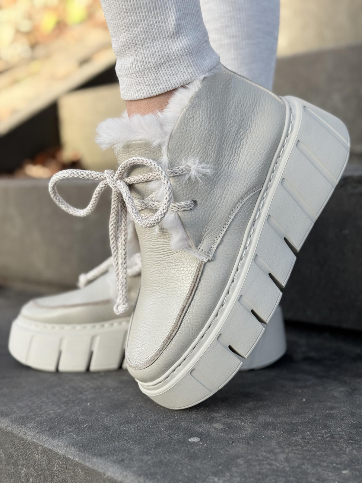 Śniegowce skórzane OLEKSY Polskiej produkcji