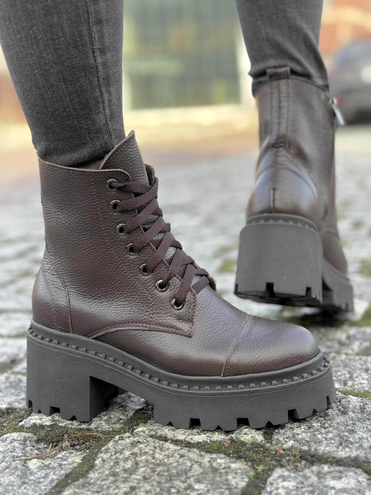 Trapery skórzane OLEKSY Polskiej produkcji