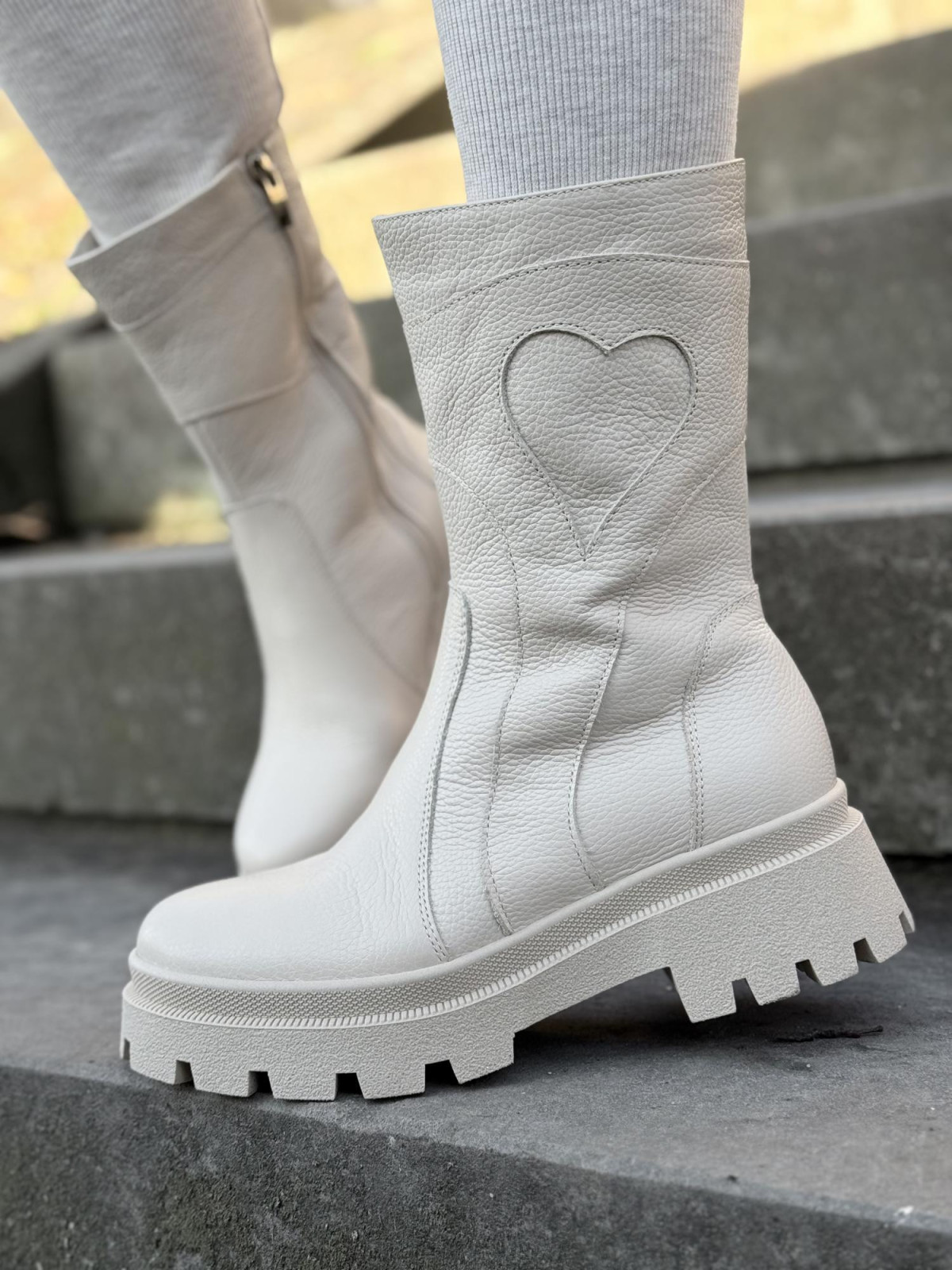 Botki skórzane OLEKSY Polskiej produkcji