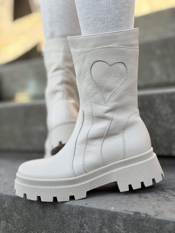 Botki skórzane OLEKSY Polskiej produkcji