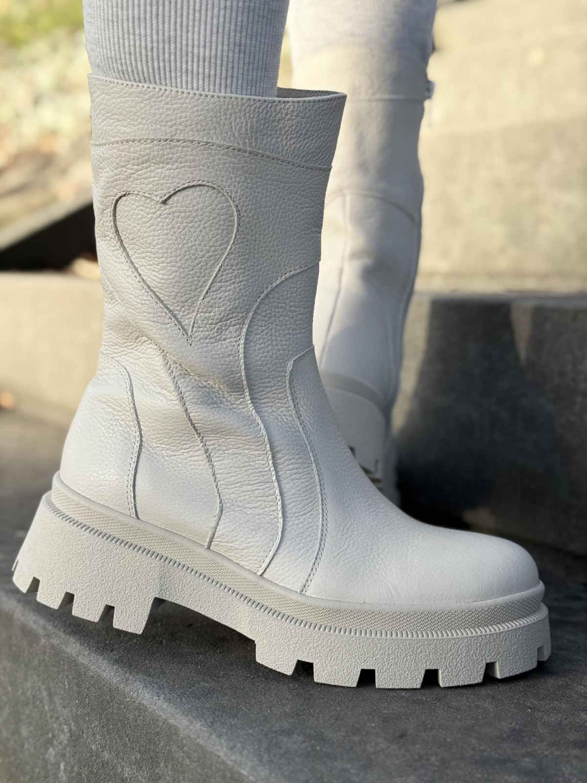 Botki skórzane OLEKSY Polskiej produkcji