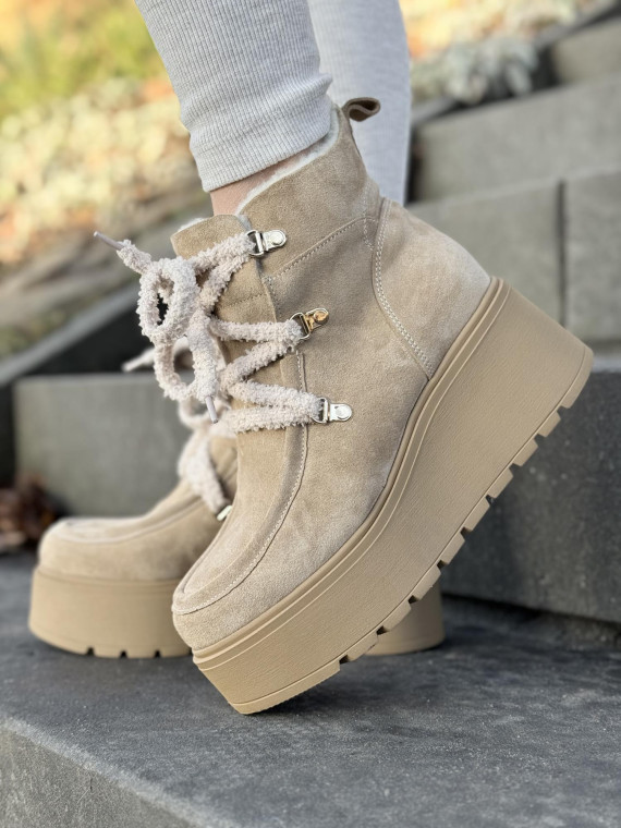 Śniegowce skórzane OLEKSY Polskiej produkcji