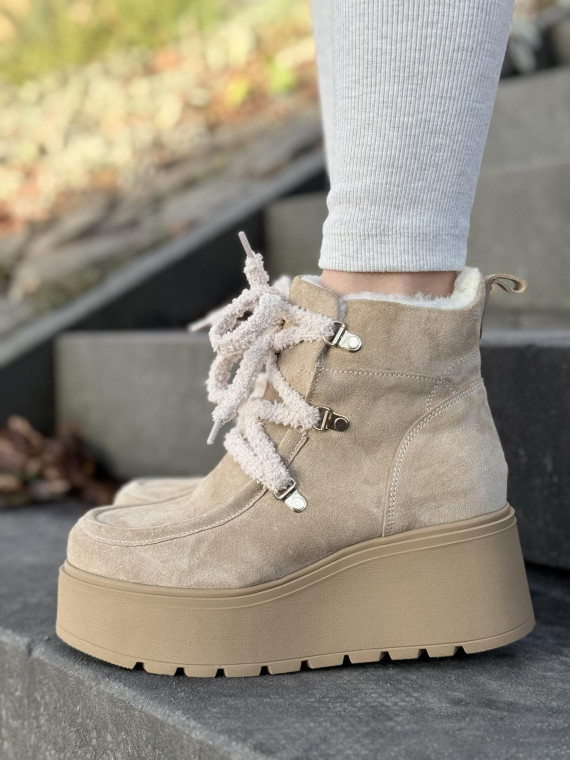 Śniegowce skórzane OLEKSY Polskiej produkcji