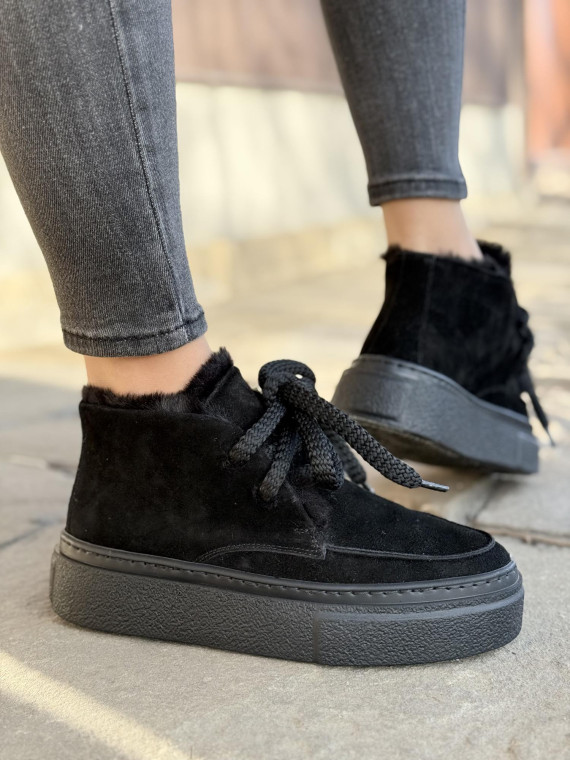 Śniegowce skórzane OLEKSY Polskiej produkcji