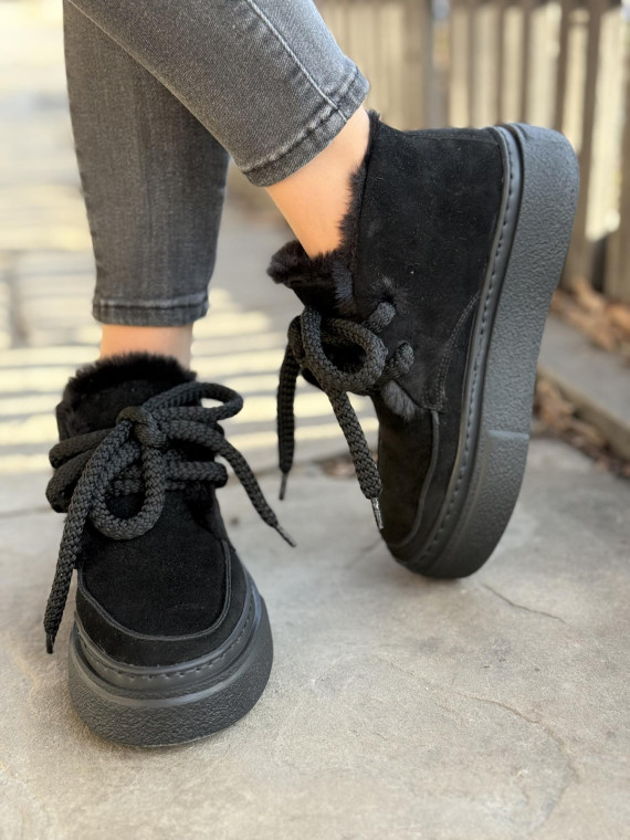 Śniegowce skórzane OLEKSY Polskiej produkcji