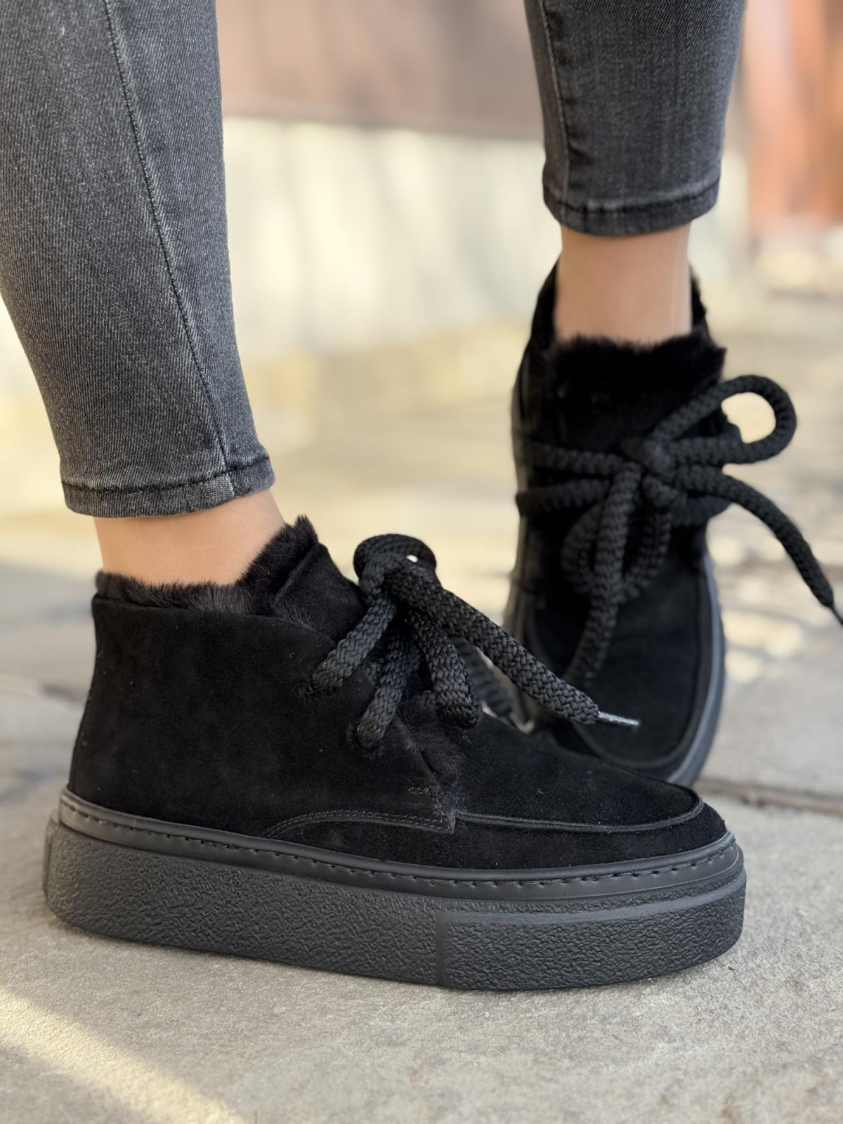 Śniegowce skórzane OLEKSY Polskiej produkcji