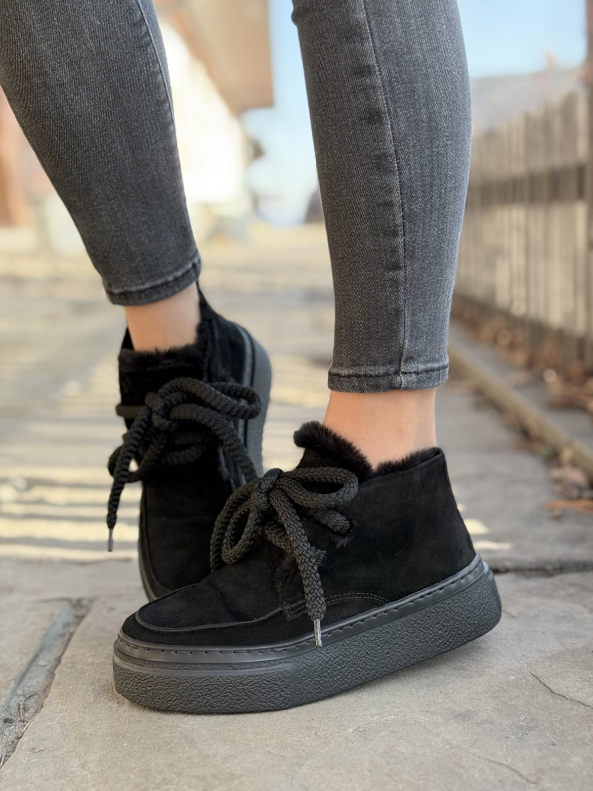 Śniegowce skórzane OLEKSY Polskiej produkcji