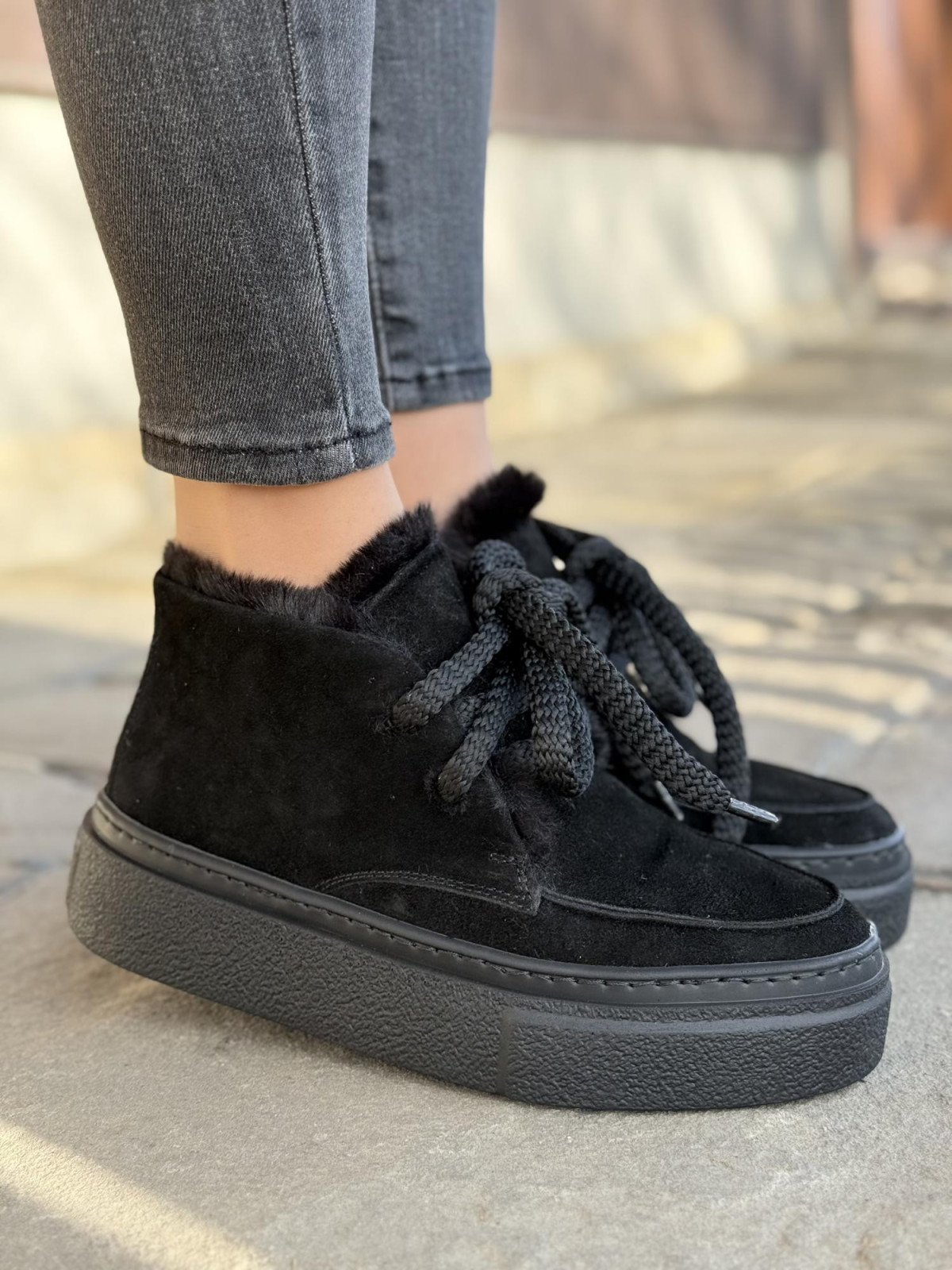 Śniegowce skórzane OLEKSY Polskiej produkcji