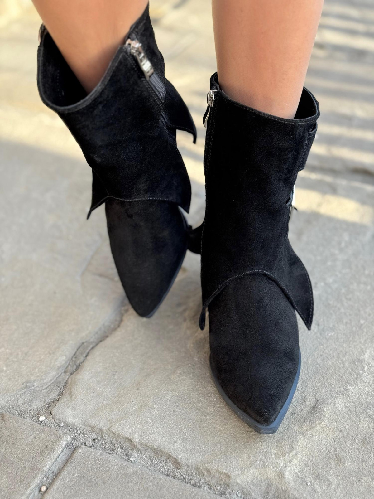 Kowbojki skórzane OLEKSY Polskiej produkcji