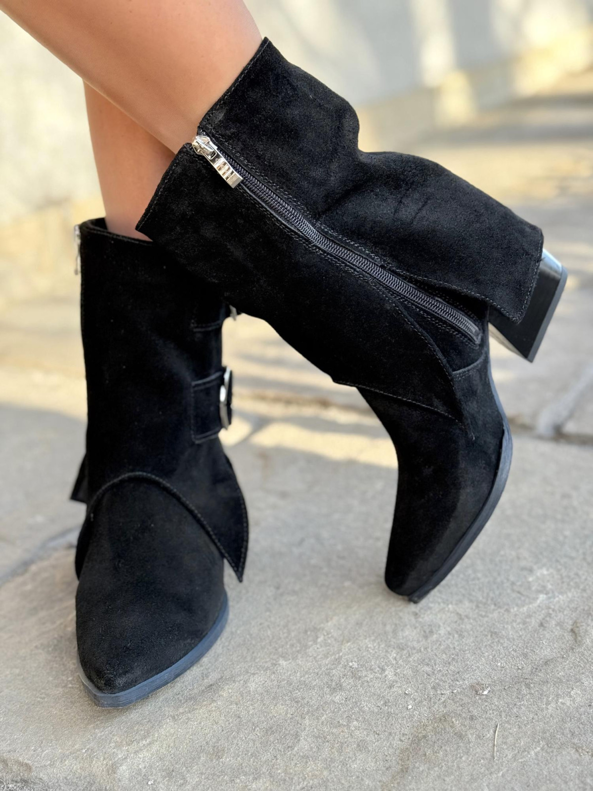 Kowbojki skórzane OLEKSY Polskiej produkcji