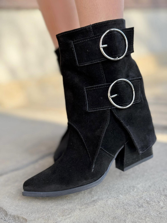 Kowbojki skórzane OLEKSY Polskiej produkcji