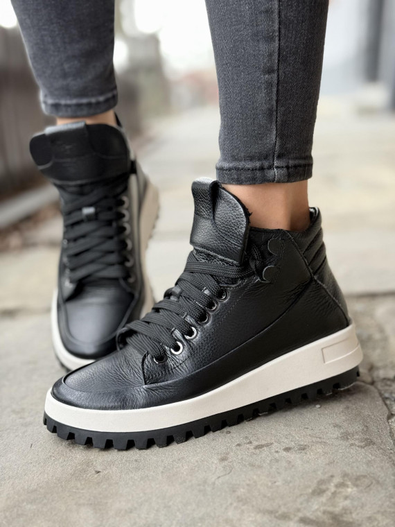 Sneakersy OLEKSY ze skóry Polskiej produkcji