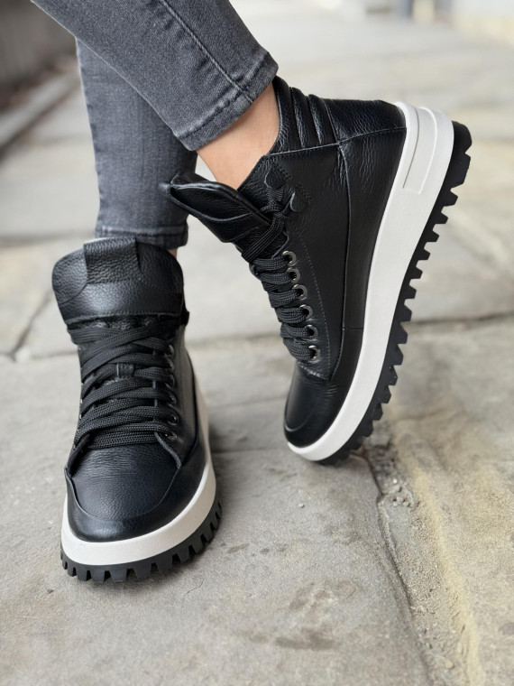 Sneakersy OLEKSY ze skóry Polskiej produkcji