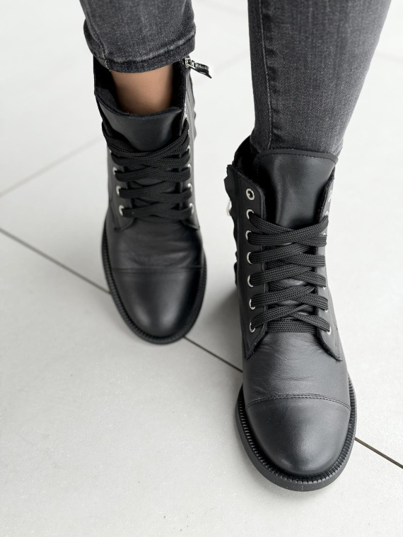 Botki skórzane OLEKSY Polskiej produkcji