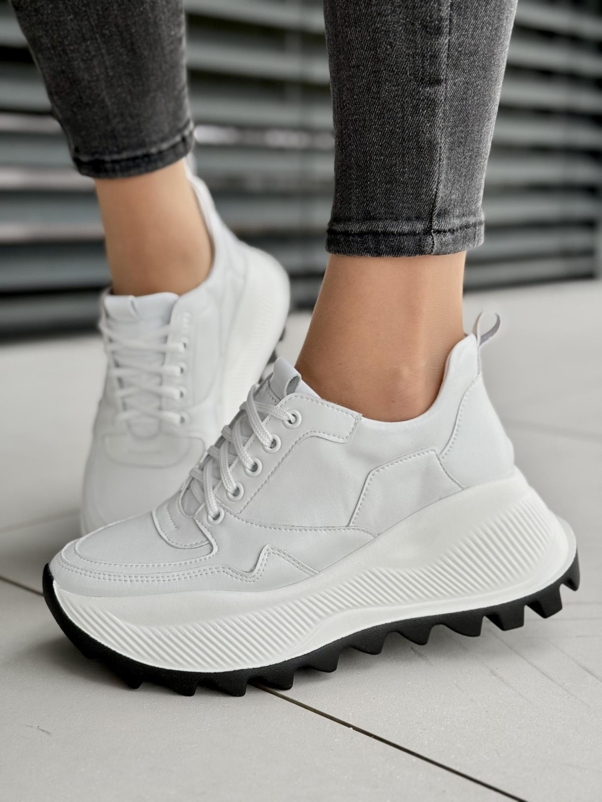 Sneakersy skórzane OLEKSY Polskiej produkcji