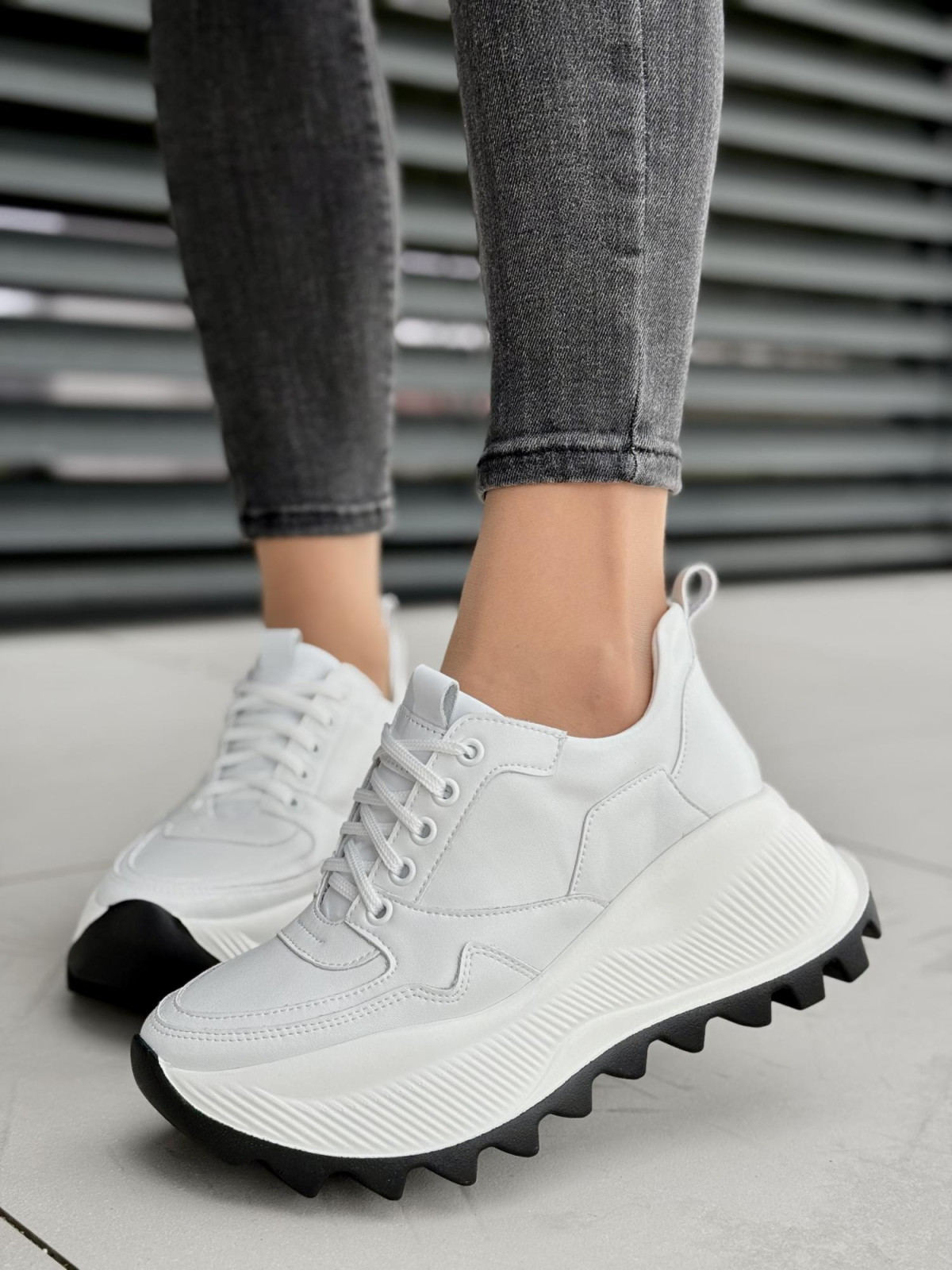 Sneakersy skórzane OLEKSY Polskiej produkcji