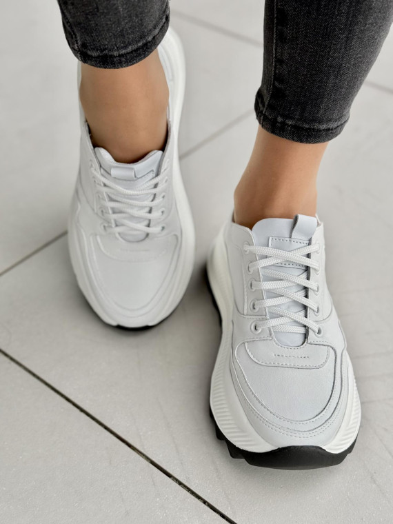 Sneakersy skórzane OLEKSY Polskiej produkcji