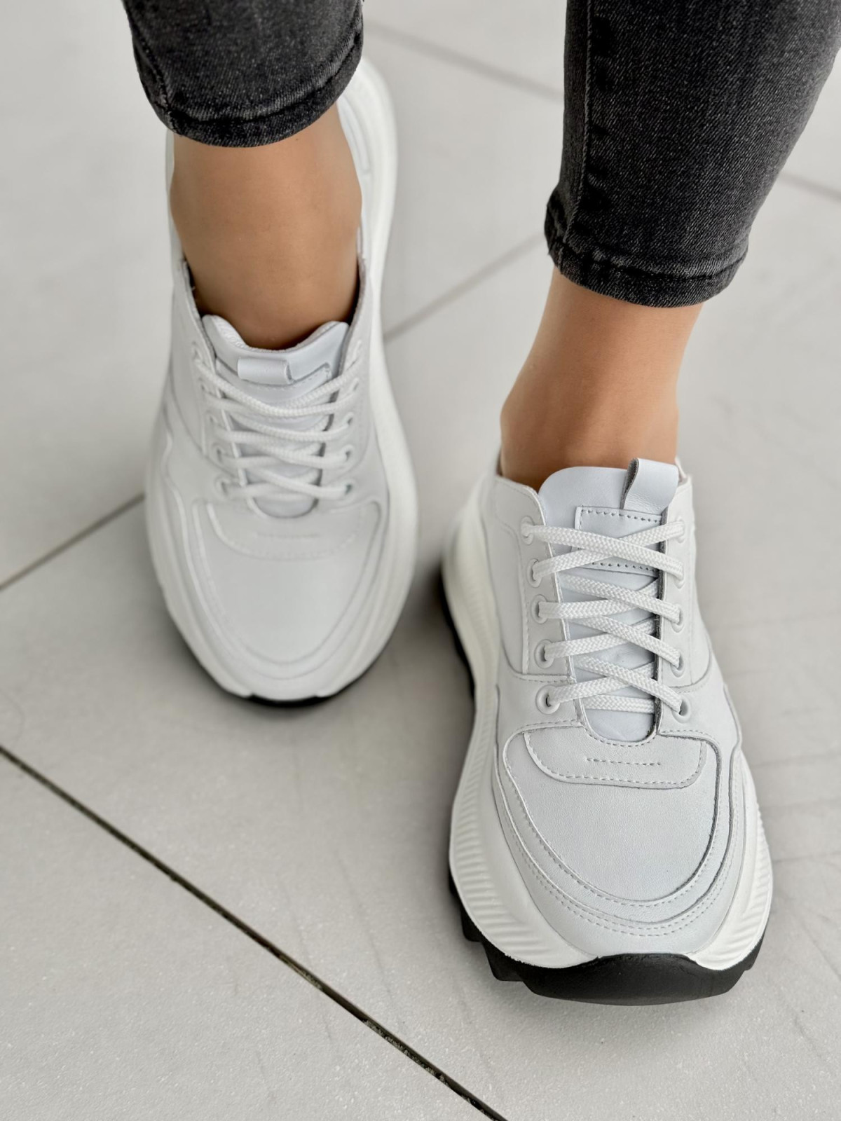 Sneakersy skórzane OLEKSY Polskiej produkcji