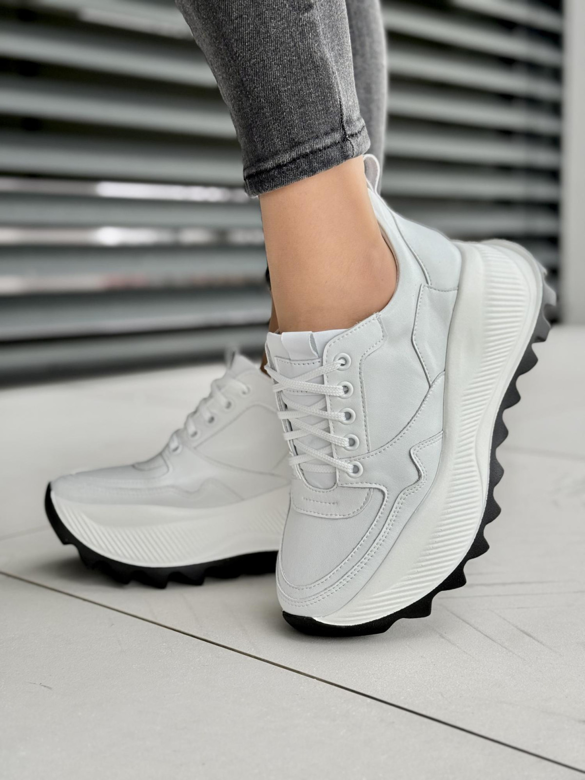 Sneakersy skórzane OLEKSY Polskiej produkcji