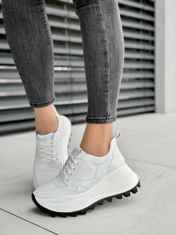 Sneakersy skórzane OLEKSY Polskiej produkcji