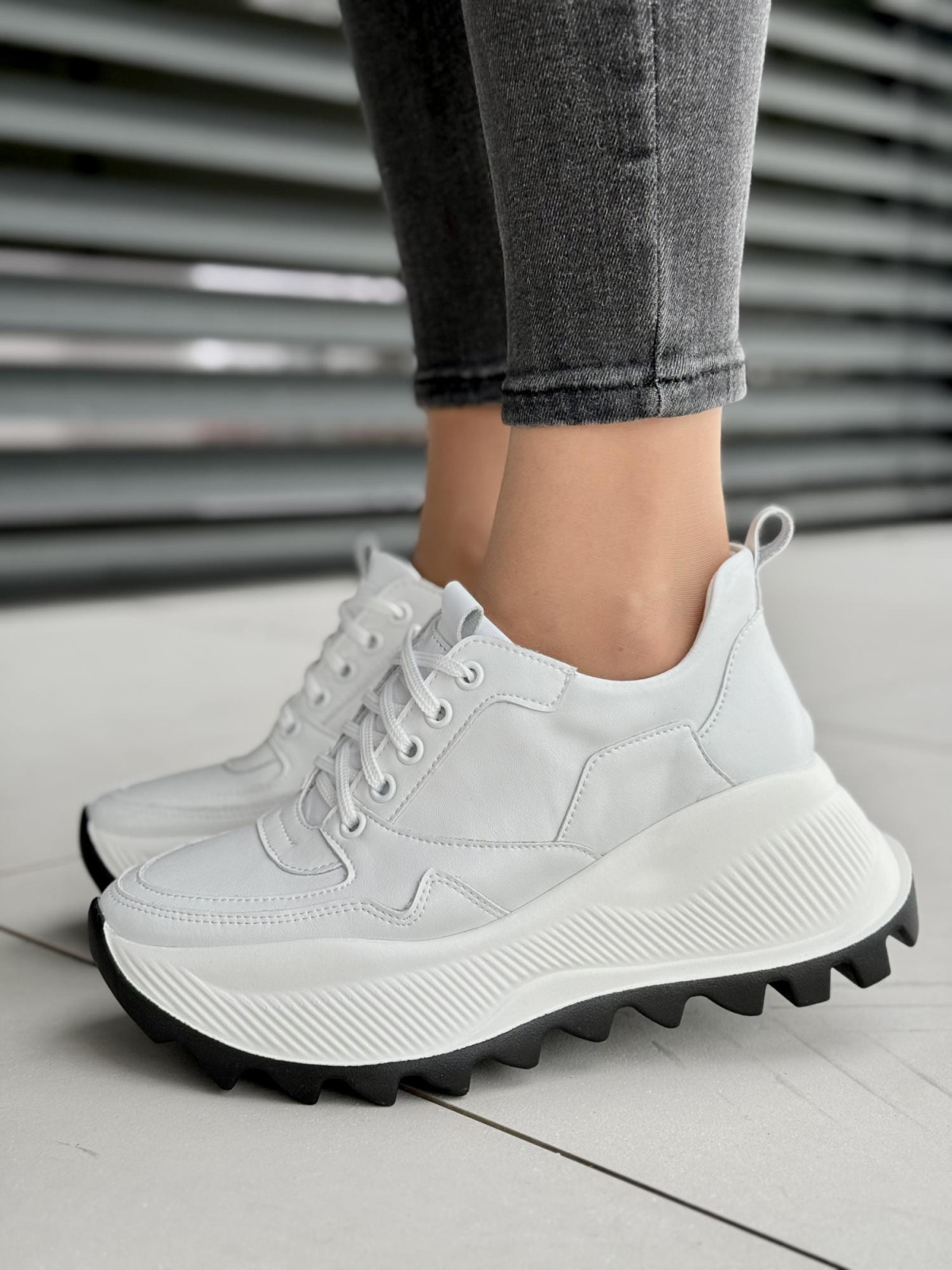 Sneakersy skórzane OLEKSY Polskiej produkcji