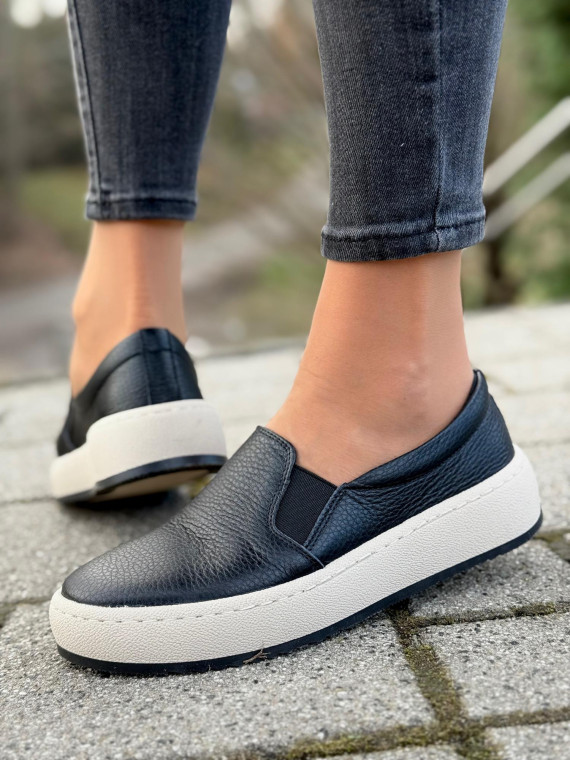 Slipony OLEKSY ze skóry Polskiej produkcji