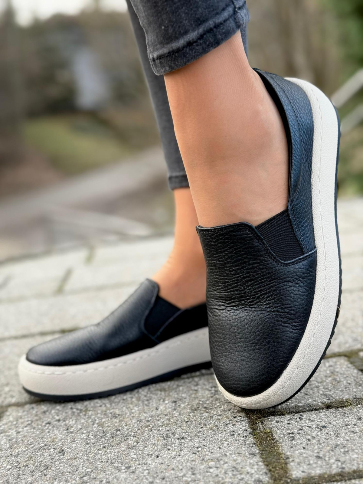 Slipony OLEKSY ze skóry Polskiej produkcji