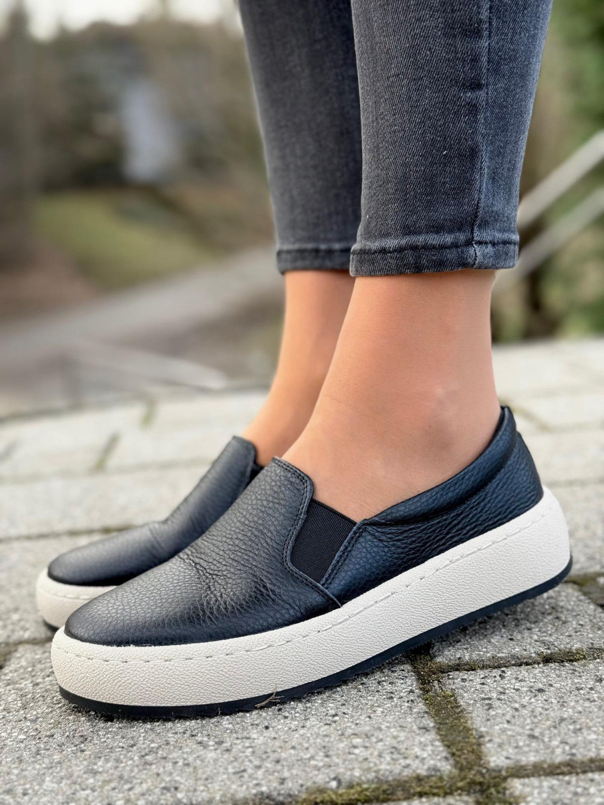 Slipony OLEKSY ze skóry Polskiej produkcji