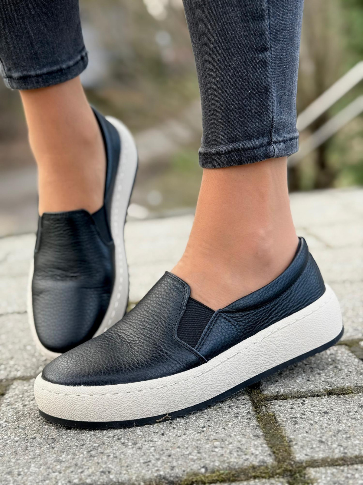 Slipony OLEKSY ze skóry Polskiej produkcji