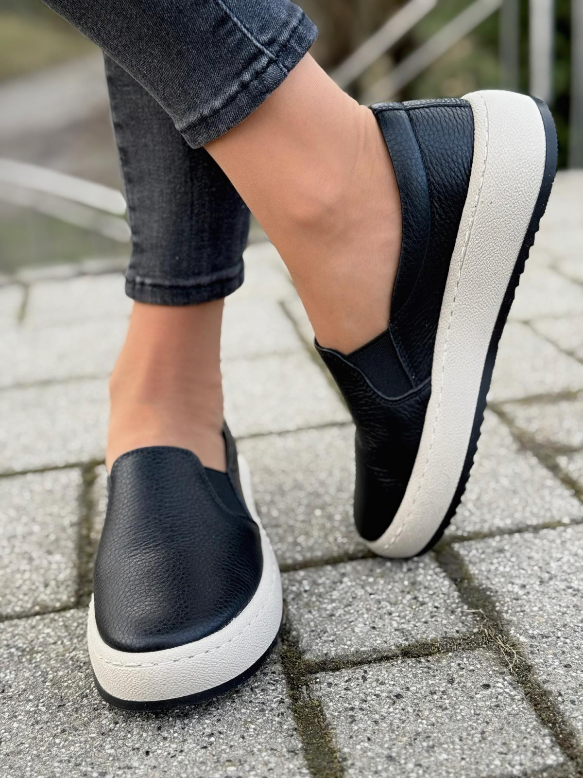 Slipony OLEKSY ze skóry Polskiej produkcji