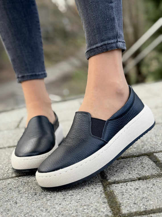 Slipony OLEKSY ze skóry Polskiej produkcji