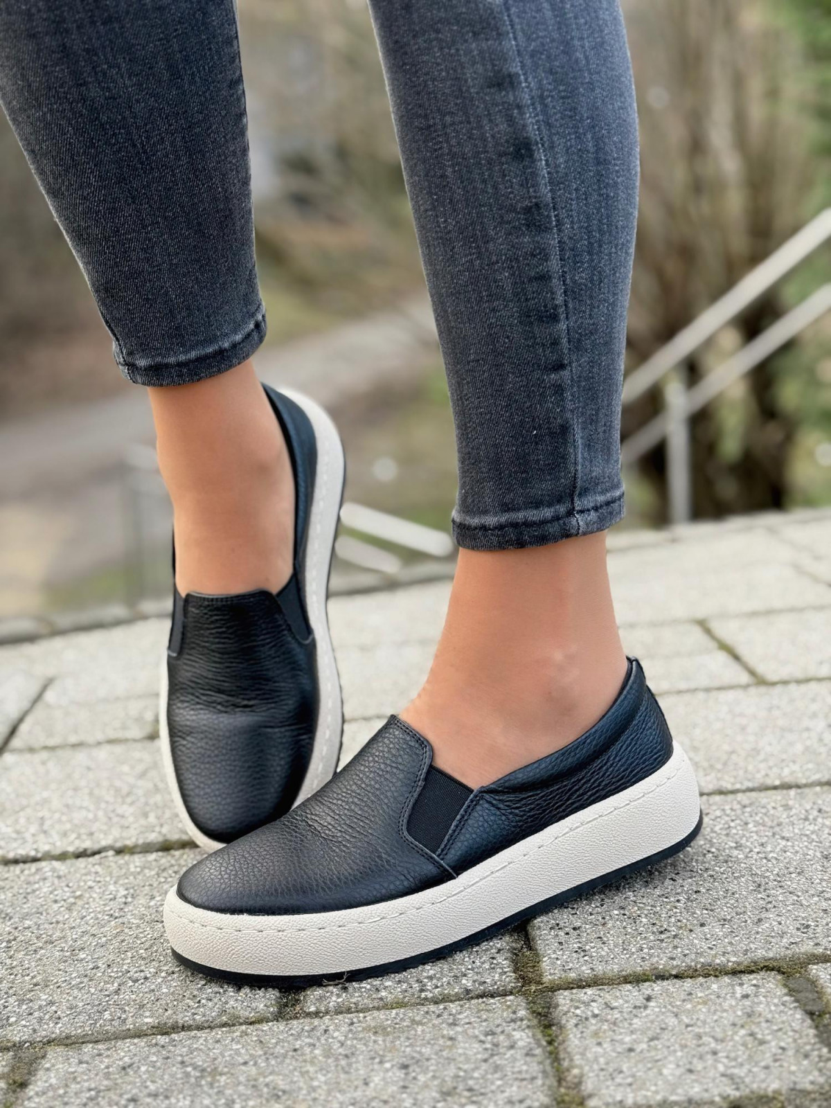 Slipony OLEKSY ze skóry Polskiej produkcji