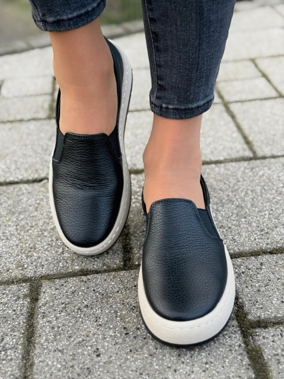 Slipony OLEKSY ze skóry Polskiej produkcji