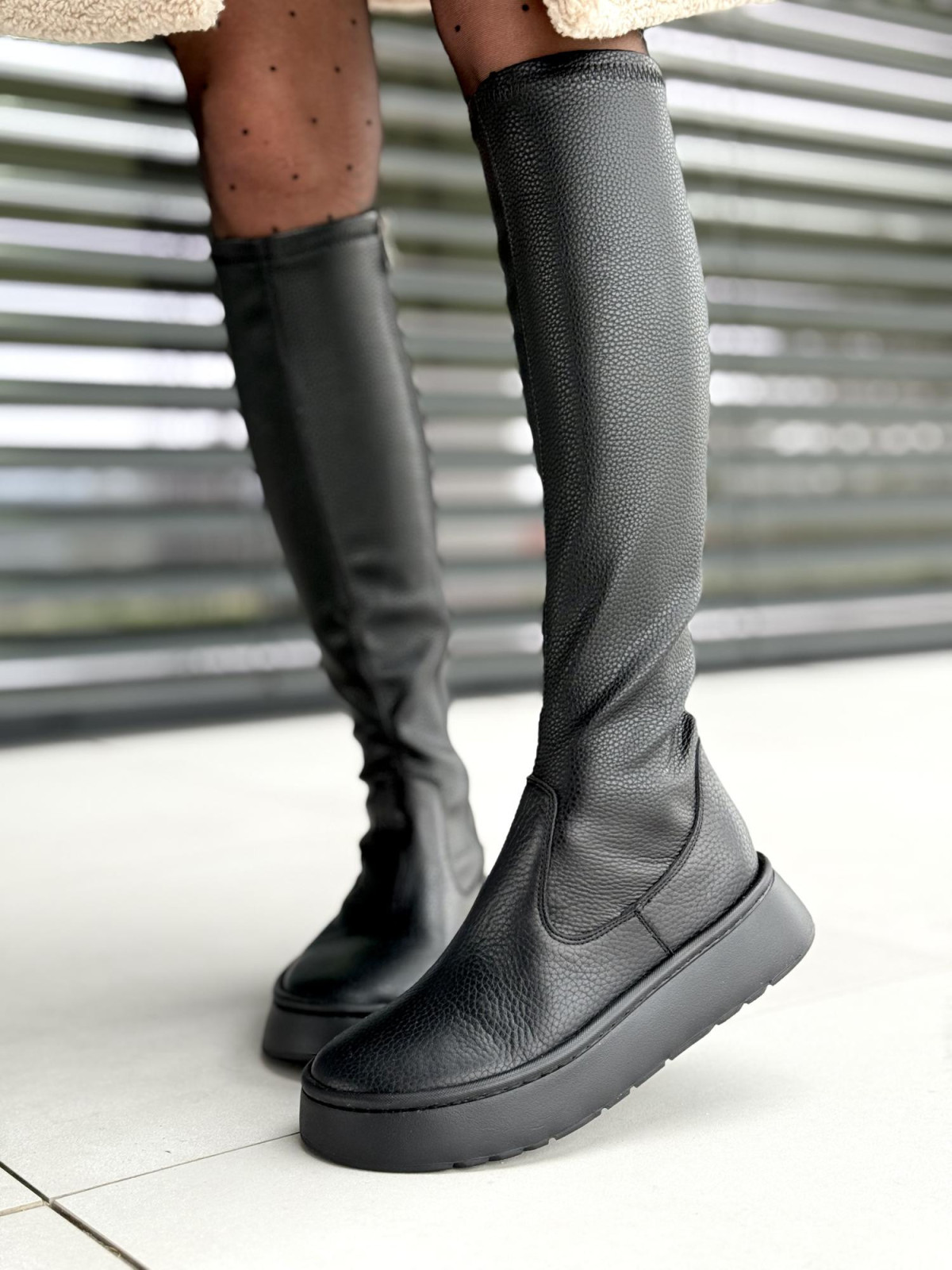 Kozaki ze skóry OLEKSY Polskiej produkcji