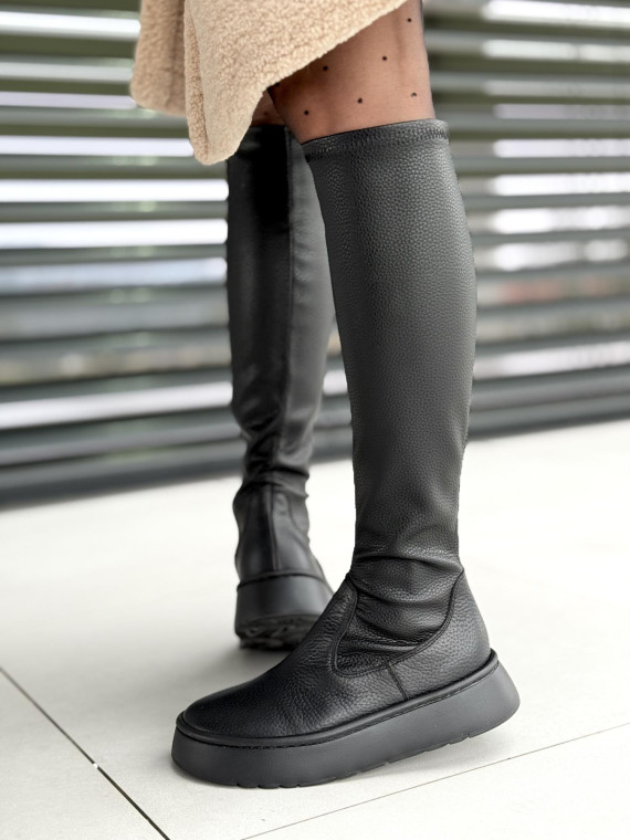 Kozaki ze skóry OLEKSY Polskiej produkcji