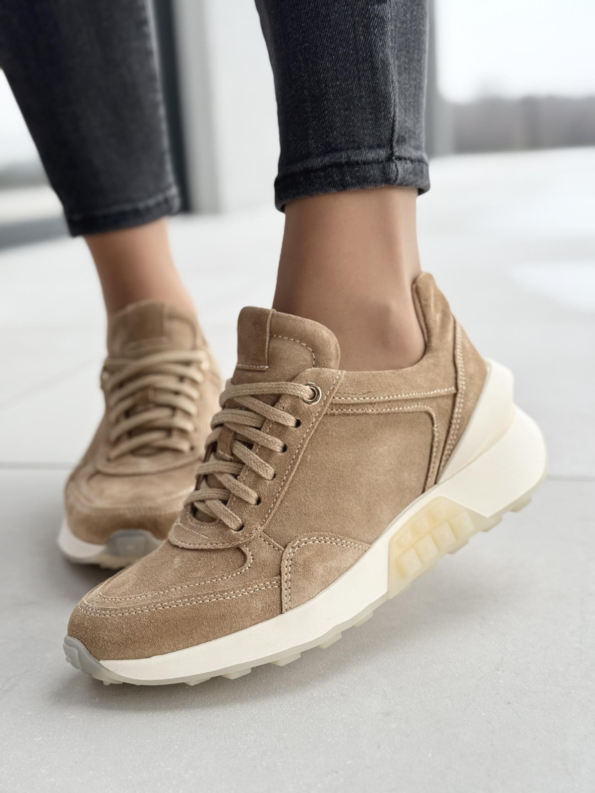 Sneakersy skórzane OLEKSY Polskiej produkcji