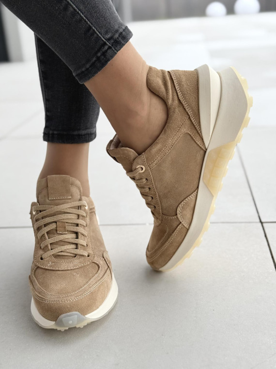 Sneakersy skórzane OLEKSY Polskiej produkcji