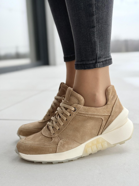 Sneakersy skórzane OLEKSY Polskiej produkcji