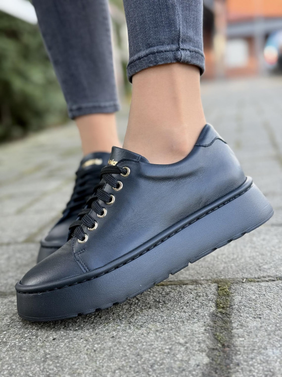 Sneakersy OLEKSY ze skóry Polskiej produkcji