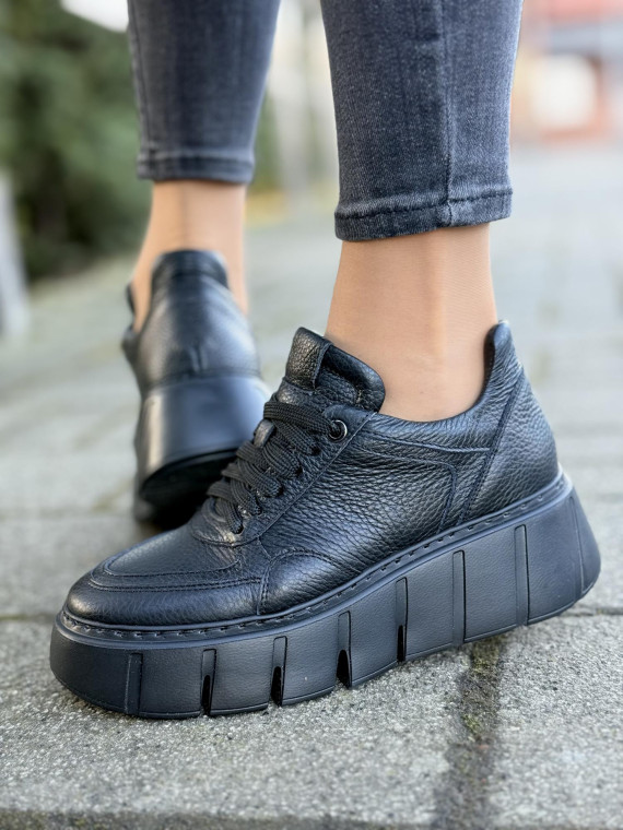 Sneakersy OLEKSY ze skóry Polskiej produkcji